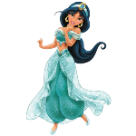 A personagem Jasmine foi inspirada na Princesa Badroulbadour do conto de Aladim e a Lâmpada Maravilhosa, que é originária do livro As Mil e uma Noites (Arabian Nights). Ela recebeu um acolhimento misto da parte dos críticos. Apesar de alguns a elogiarem por sua determinação e personalidade livre, outros criticaram seu papel no filme por considerarem que era "pouco interessante" e "comum".