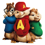 A série de animação "Alvin e os Esquilos" foi criada por Ross Bagdasarian e Janice Karman. Ela conta a história de Alvin, Simon e Theodore, assim como das Esquilettes, Brittany, Jeanette e Eleanor. A primeira série da trilogia, "The Alvin Show", foi ao ar em 4 de outubro de 1961, com seu último episódio sendo exibido em 12 de setembro de 1962. O estilo usado nos episódios era preto e branco, mas depois foi trocado por cores. Esta série é muito semelhante a "The Nutty Squirrels Present", que foi exibida um ano antes.