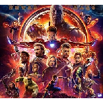 Avengers: Infinity War is a superhero action adventure released in 2018. The film stars an all-star Marvel cast including Robert Downey Jr (Iron Man), Chris Evans (Captain America), Chris Hemsworth (Thor), Mark Ruffalo (Hulk), Scarlett Johansson (Black Widow), Jeremy Renner (Hawkeye), Benedict Cumberbatch (Dr. Strange) and Josh Brolin (Thanos). Having acquired the Power Stone - one of the six Infinity Stones - from the planet Xandar and decimating it, Thanos and his adopted children Cull Obsidian, Ebony Maw, Proxima Midnight and Corvus Glaive intercept the ship with the survivors of Asgard to extract the Space Stone from the Tesseract. The film follows the Avengers as they face off against Thanos, a powerful villain who wants to gather all of the Infinity Stones to have the power to rule the universe.