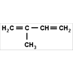 O Isopreno é um dieno especial, muito presente na nossa vida. Sua fórmula molecular é C5H8. Quando ligamos duas ou mais unidades desta molécula, formamos cadeias abertas ou fechadas chamadas Terpenos. Esses Terpenos, ou seus derivados oxigenados, são os principais componentes de óleos essenciais, substâncias coloridas e produtos de borracha. A borracha natural, ou látex, é encontrada na seiva de algumas árvores, como a seringueira, e a sua fórmula repete as unidades de isopreno em uma ordem de 5000. Esta reação de formação da borracha natural resulta na produção de inúmeros produtos feitos de borracha, tais como preservativos, luvas cirúrgicas, balões, borrachas escolares, entre outros.