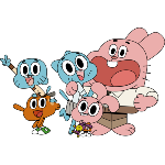 O Incrível Mundo de Gumball é uma das primeiras séries do Cartoon Network a ser produzida fora dos Estados Unidos, sendo produzida no Reino Unido. A série apresenta uma grande variedade de personagens secundários, muitos dos quais são inspirados em pessoas reais que trabalharam na produção da série.Foi criada por Ben Bocquelet, que inicialmente criou o personagem de Gumball como parte de um projeto de animação para a escola de animação em que estudava.