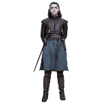 Maisie Williams descobriu que, nos livros, Arya Stark é canhota. Isso a motivou a aprender