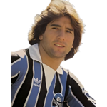 Renato Portaluppi é o único brasileiro campeão da libertadores como jogadores e como técnico. Na final do mundial de 1983, em tóquio, ele marcou 2 vezez contra o Hamburgo da Alemanha e voltou pra casa como herói. Já como treinador, levou o Grêmio ao tricampeonato do torneio em 2017, o que reforçou ainda mais a sua imagem como ídolo.