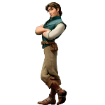 Flynn Rider, o par romântico de Rapunzel, é na verdade Bastian. A escolha de seu nome fictício é uma referência ao famoso ator Errol Flynn, que ficou famoso mundialmente ao interpretar o simpático ladrão Robin Hood no filme de 1938, "As Aventuras de Robin Hoo