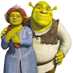 Shrek 2 é um filme de animação de 2004, que após seu casamento com a Princesa Fiona (Camer